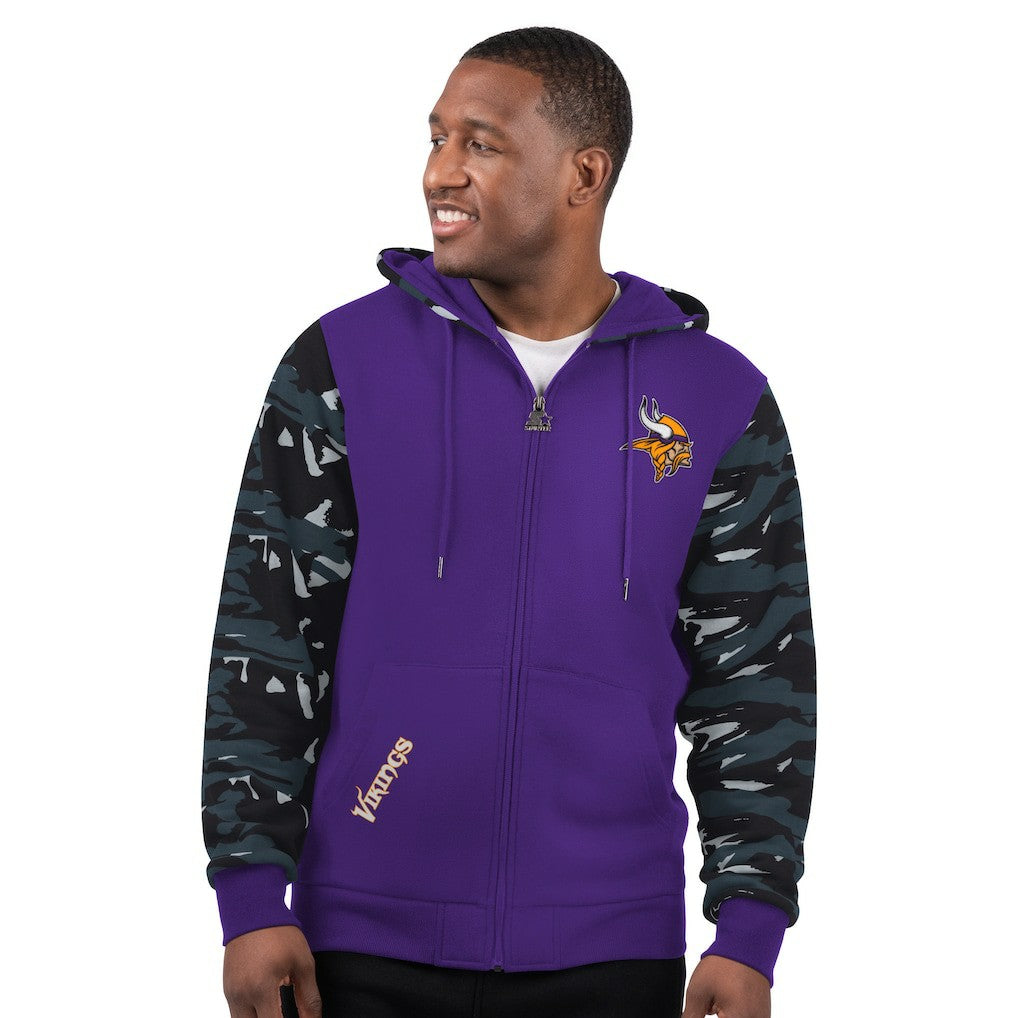 NFL Minnesota Vikings Starter Thursday Night Gridiron Full-Zip Hoodie