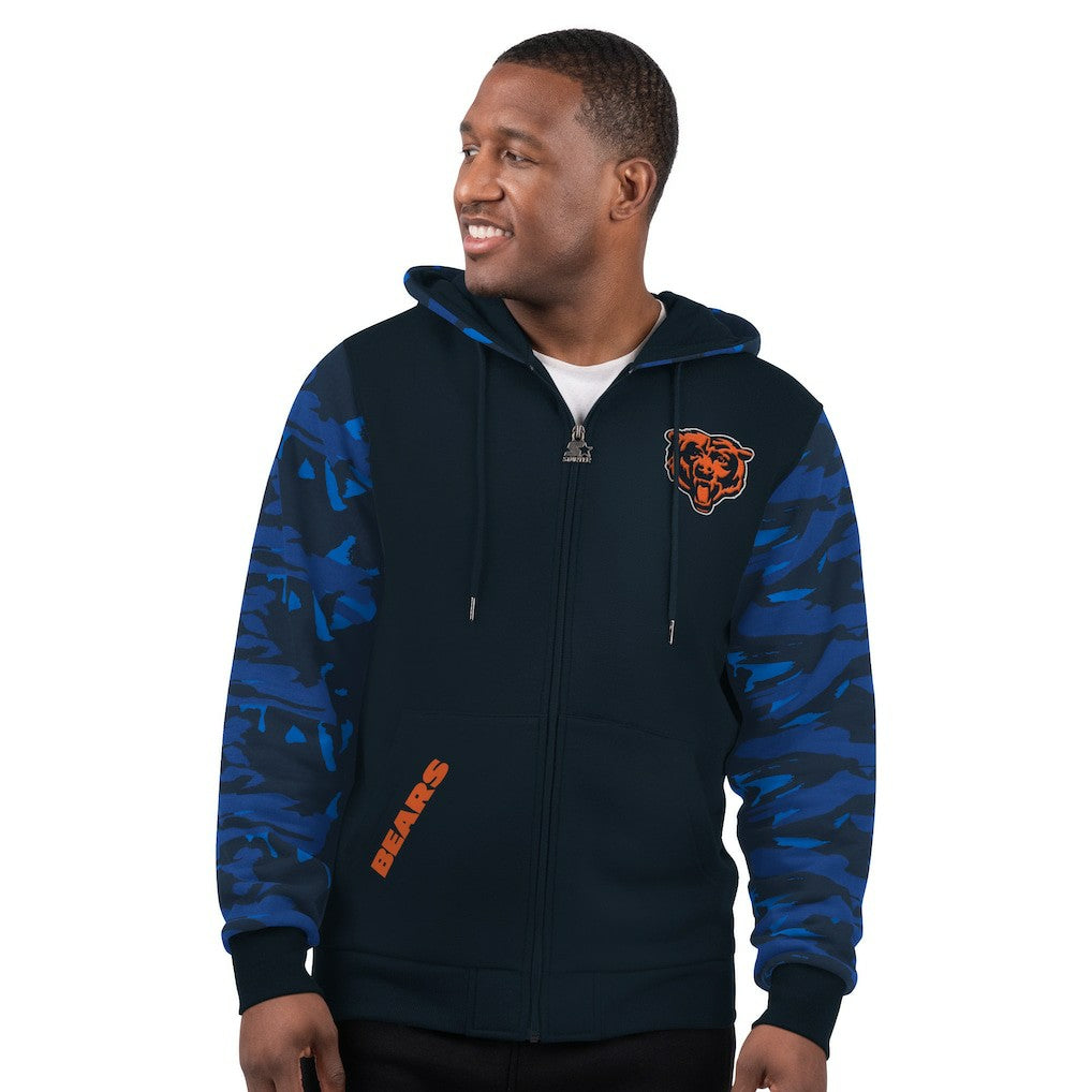NFL Chicago Bears Starter Thursday Night Gridiron Full-Zip Hoodie