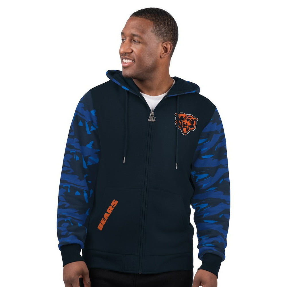NFL Chicago Bears Starter Thursday Night Gridiron Full-Zip Hoodie