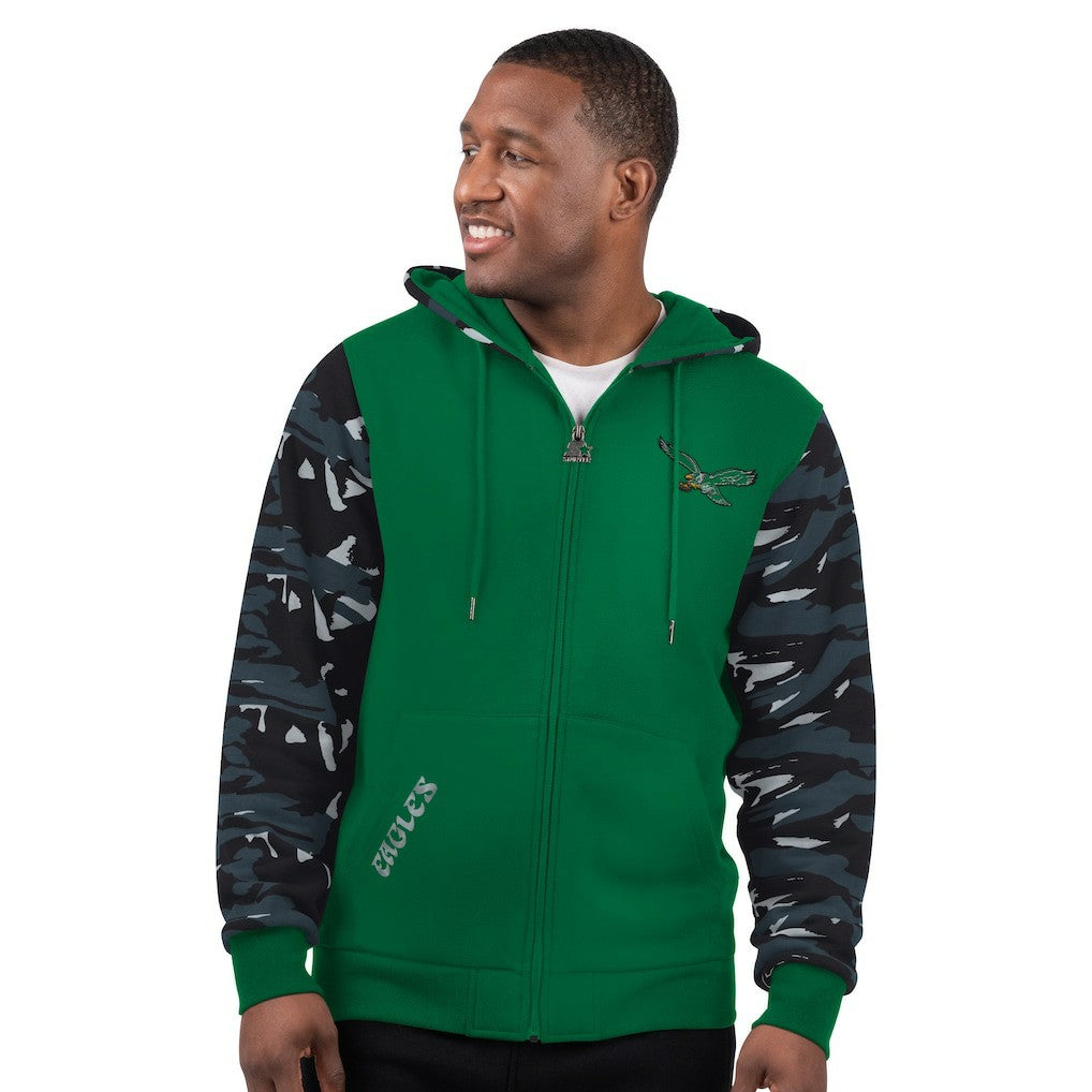 NFL Philadelphia Eagles Starter Thursday Night Gridiron Vintage Logo Full-Zip Hoodie