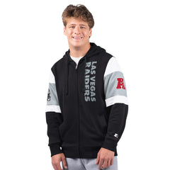 NFL Las Vegas Raiders Starter Extreme Full-Zip Hoodie