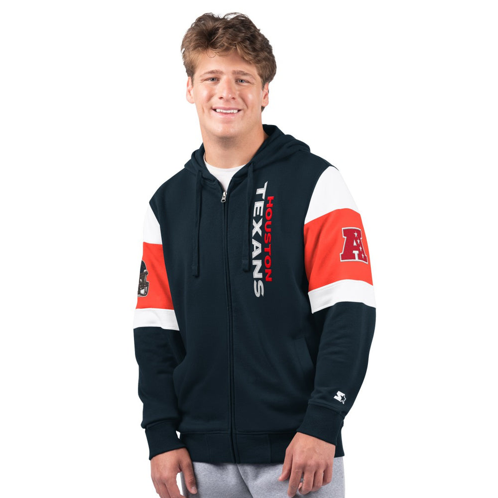 NFL Houston Texans Starter Extreme Full-Zip Hoodie