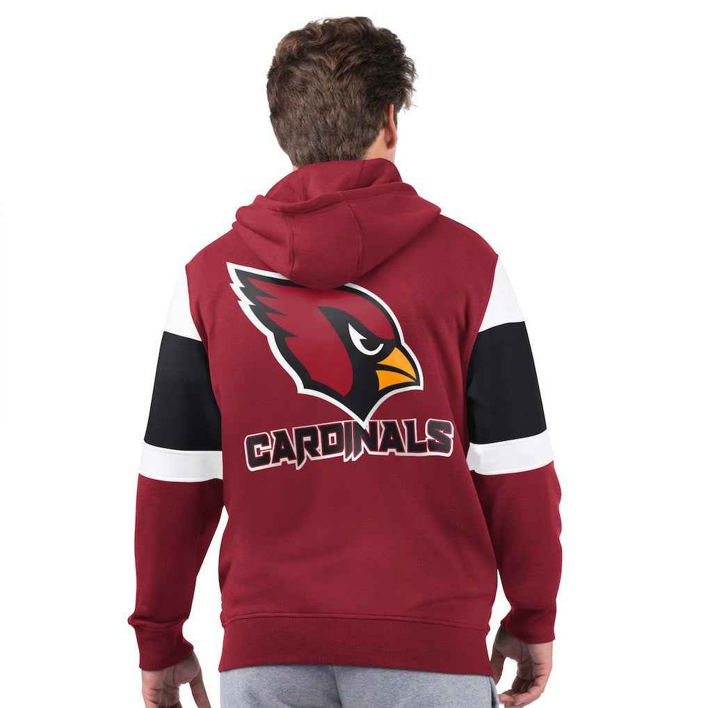 NFL Arizona Cardinals Starter Extreme Full-Zip Hoodie
