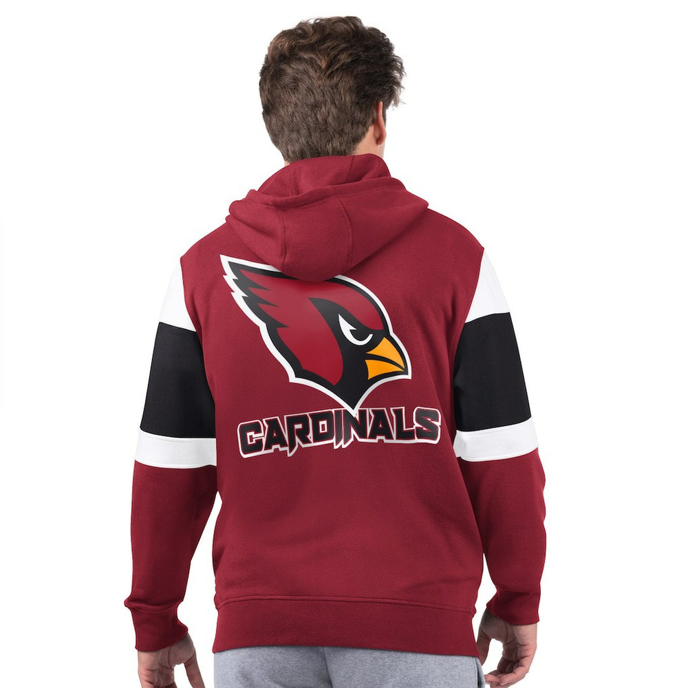 NFL Arizona Cardinals Starter Extreme Full-Zip Hoodie