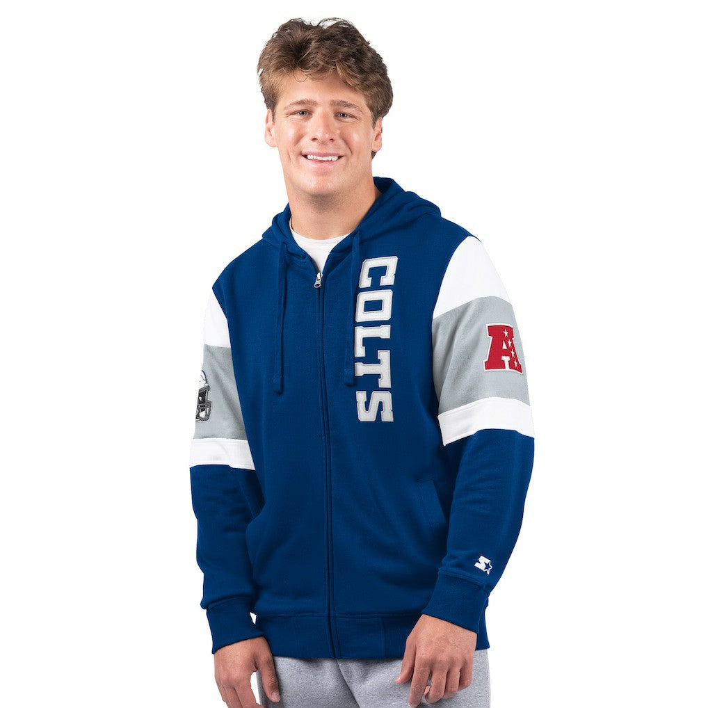 NFL Indianapolis Colts Starter Extreme Full-Zip Hoodie