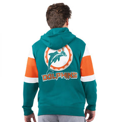 NFL Miami Dolphins Starter Extreme Vintage Logo Full-Zip Hoodie