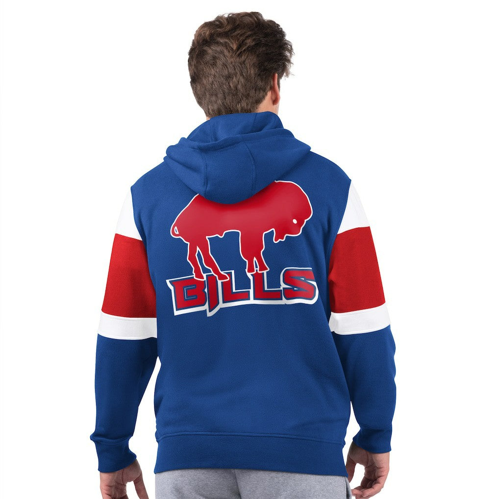 NFL Buffalo Bills Starter Extreme Vintage Logo Full-Zip Hoodie