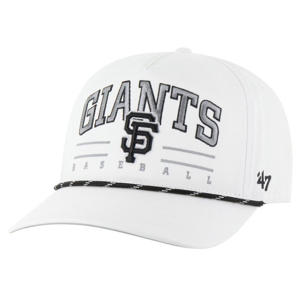 San Francisco Giants Roscoe Speckle Hitch Adjustable Hat - White | 47 brand