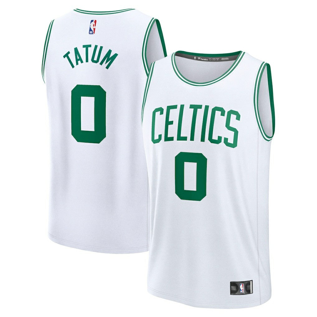 Jayson Tatum Boston Celtics Fast Break Replica Player Jersey - Association Edition - White | Fanatics for sale