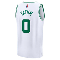 Jayson Tatum Boston Celtics Fast Break Replica Player Jersey - Association Edition - White | Fanatics for sale