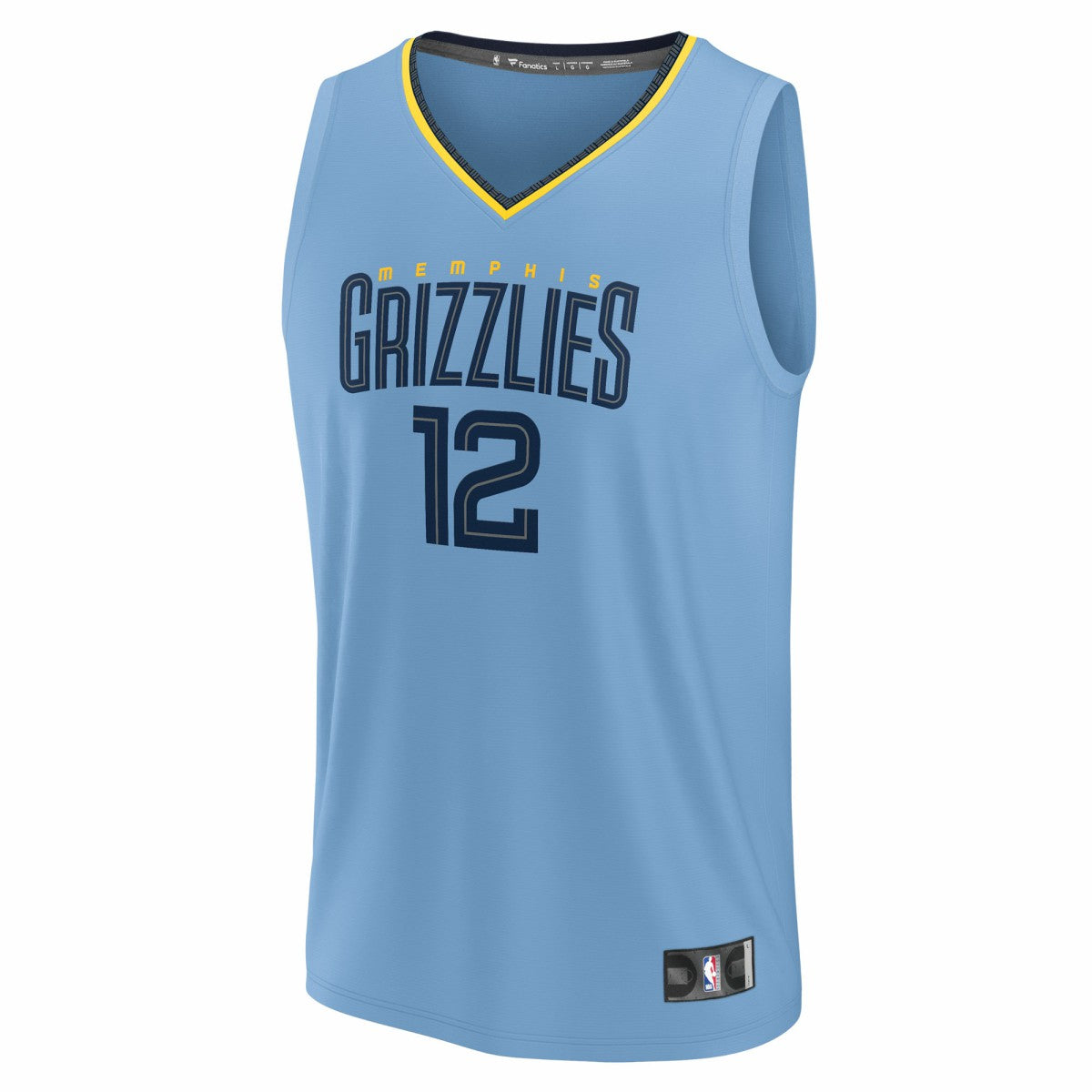 Ja Morant Memphis Grizzlies Fast Break Replica Player Jersey - Statement Edition - Light Blue | Fanatics on sale