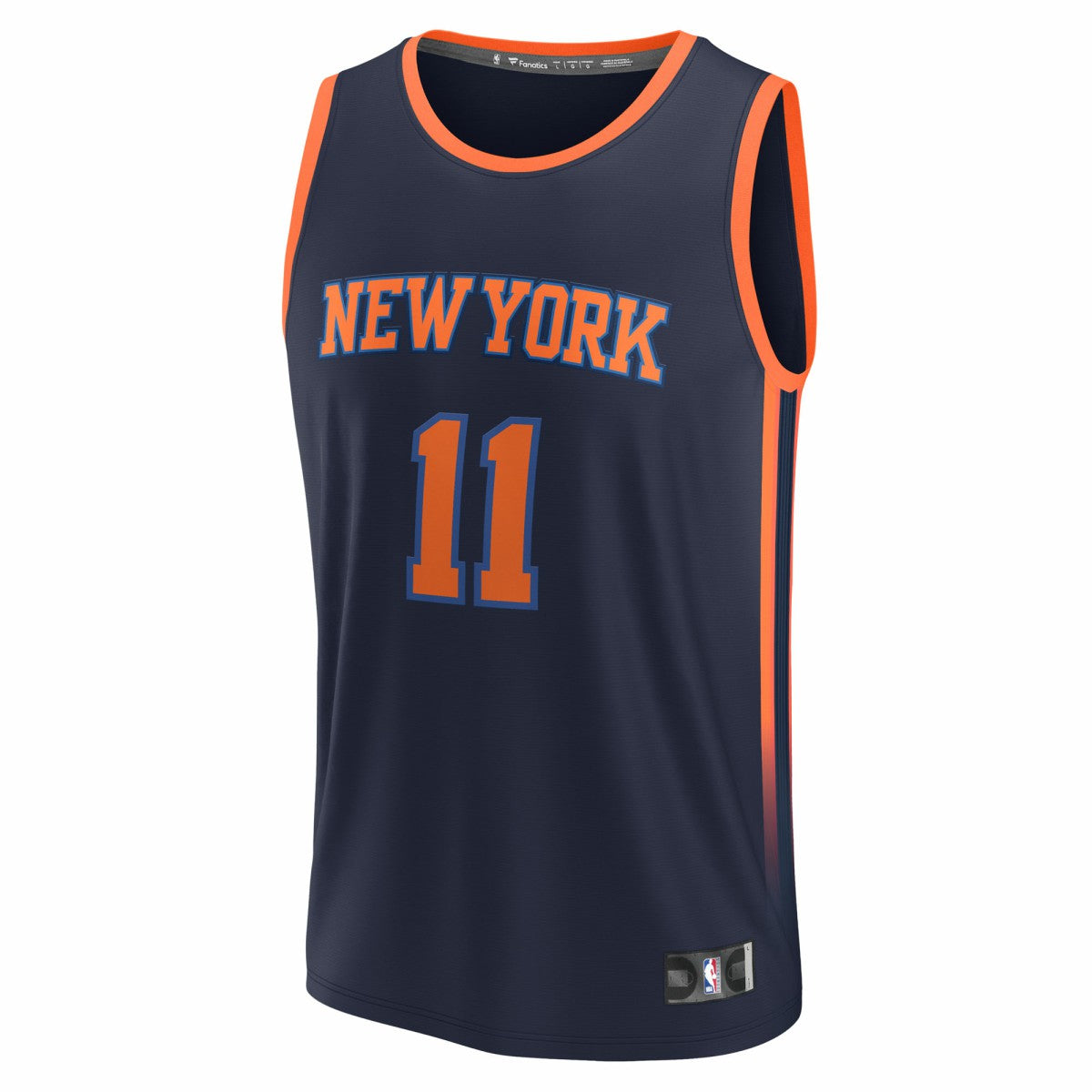Jalen Brunson New York Knicks Fast Break Replica Player Jersey - Statement Edition - Navy | Fanatics on sale