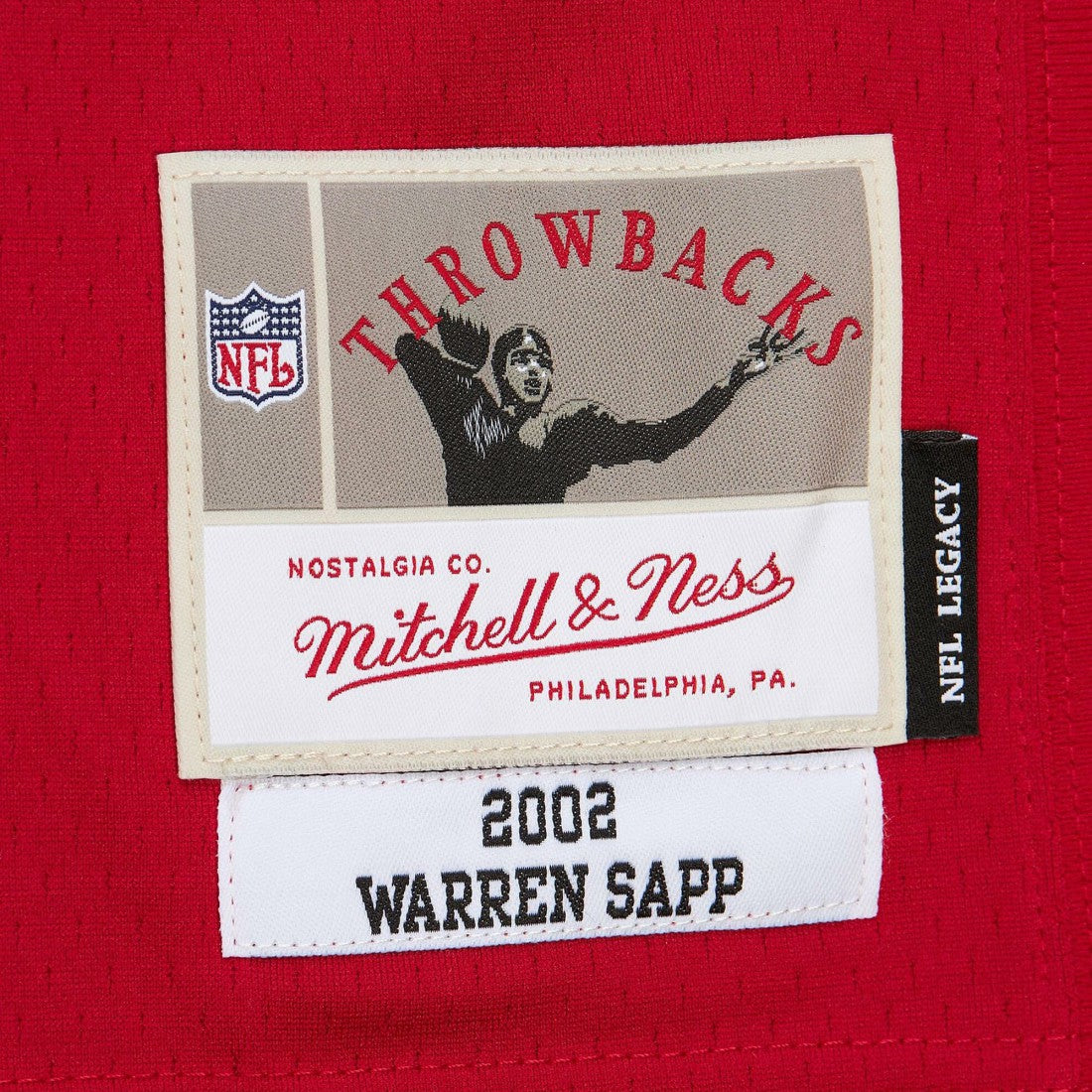 NFL Tampa Bay Buccaneers Warren Sapp  2002 Legacy Replica Jersey
