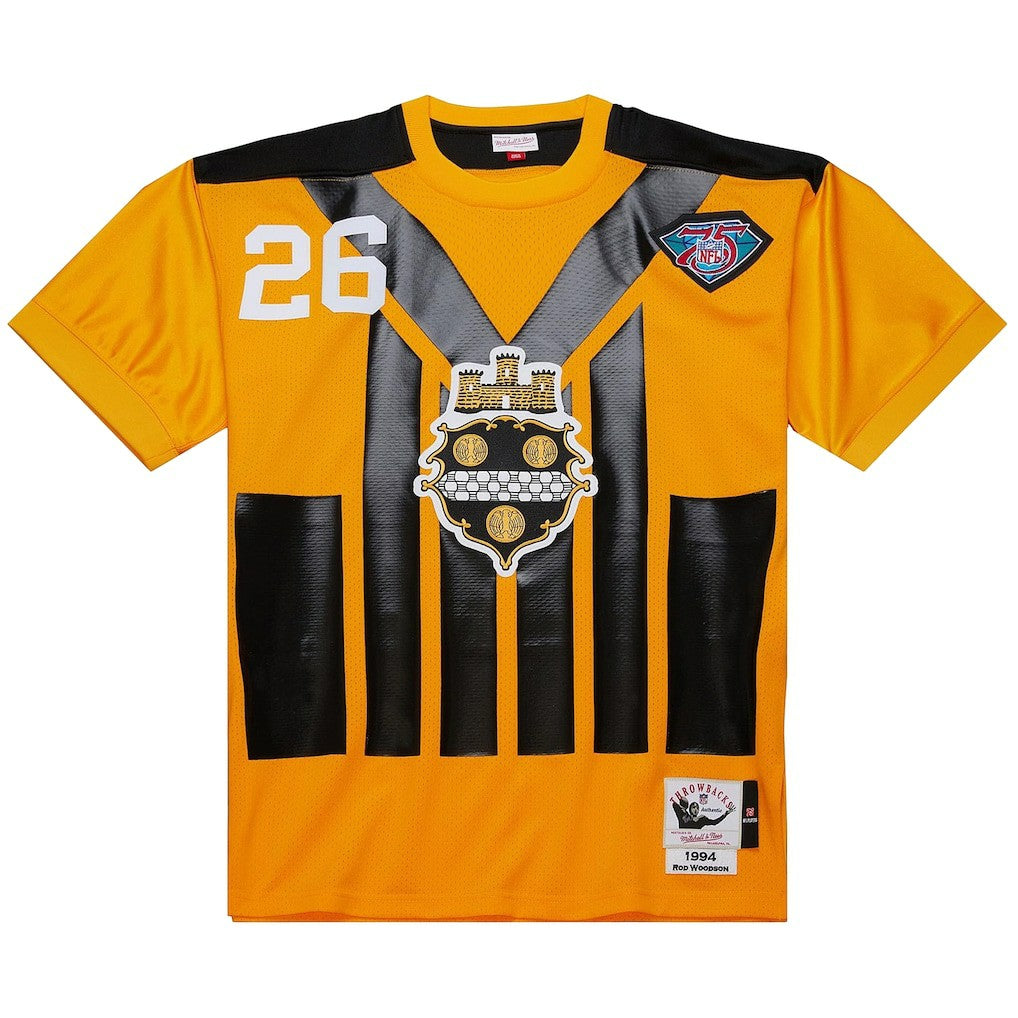 NFL Pittsburgh Steelers Rod Woodson  1994 Authentic Throwback Retired Player Jersey