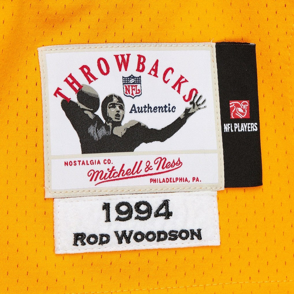 NFL Pittsburgh Steelers Rod Woodson  1994 Authentic Throwback Retired Player Jersey