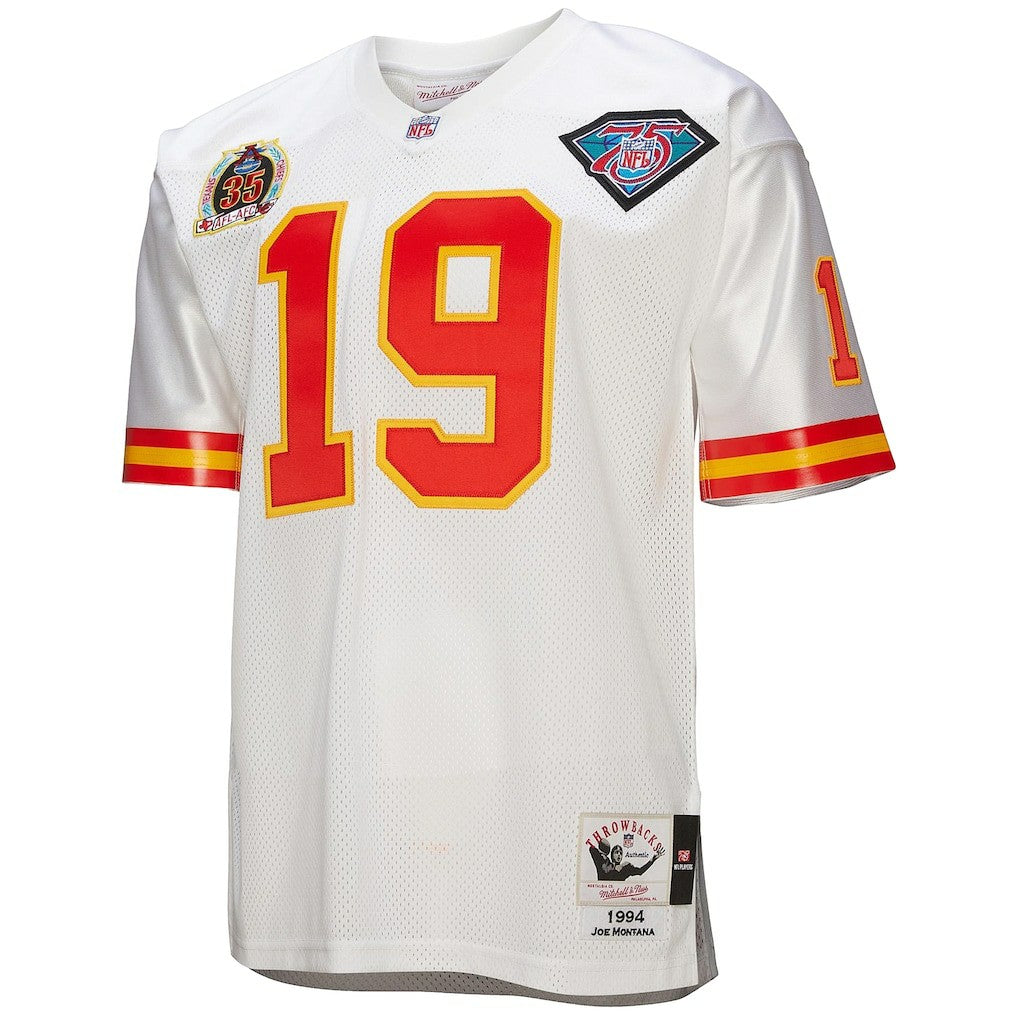 NFL Kansas City Chiefs Joe Montana  1994 Authentic Throwback Retired Player Jersey