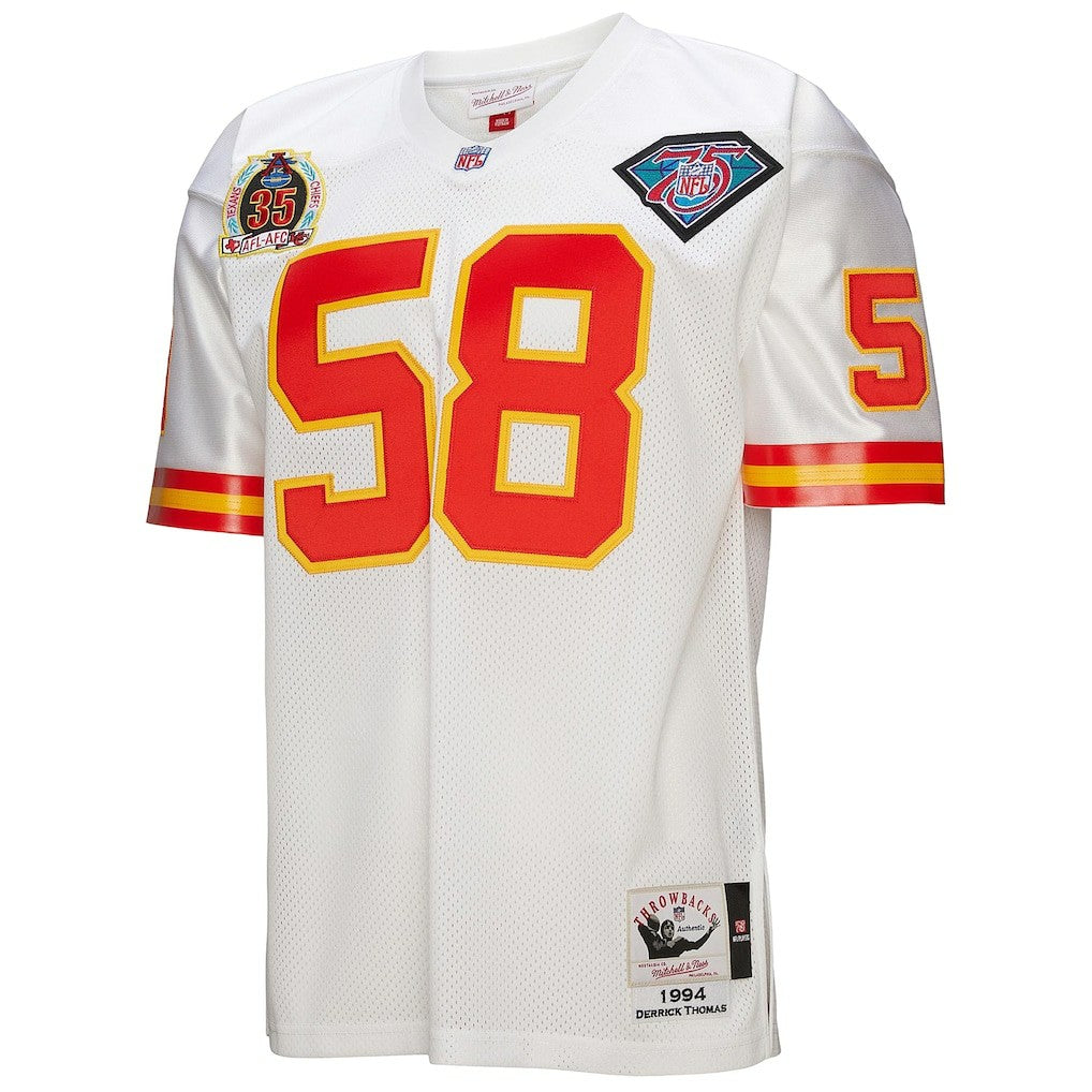 NFL Kansas City Chiefs Derrick Thomas  1994 Authentic Throwback Retired Player Jersey