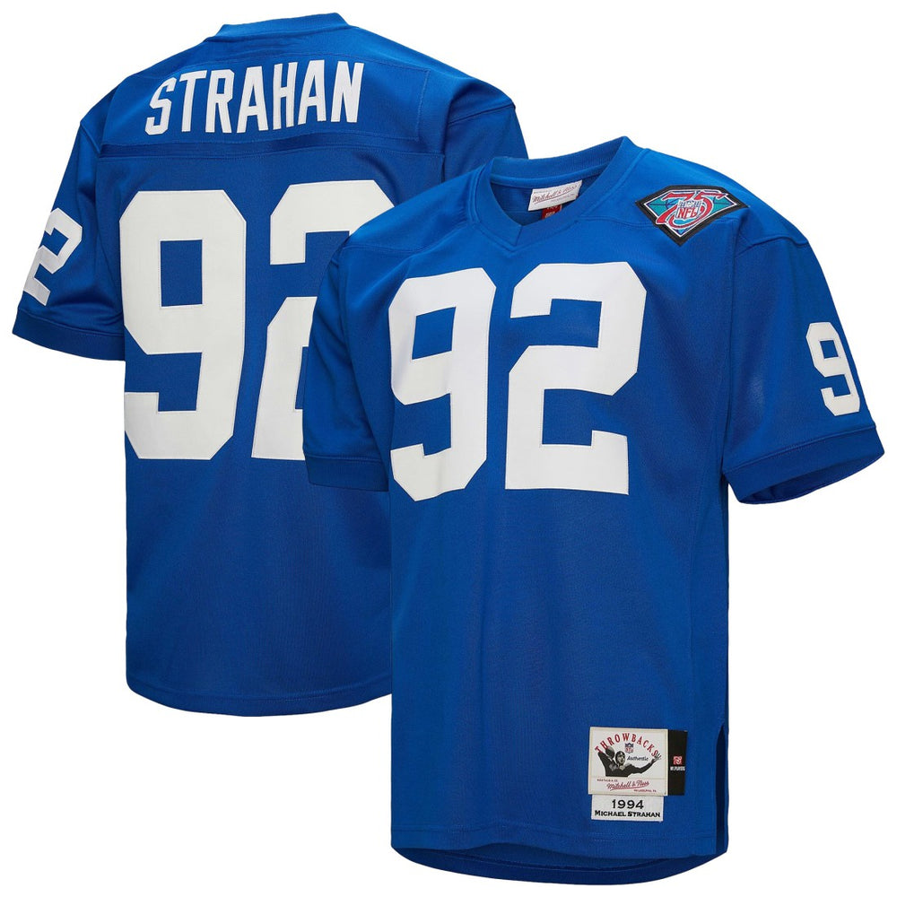NFL New York Giants Michael Strahan  1994 Authentic Throwback Retired Player Jersey