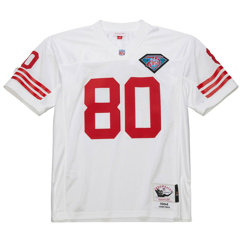 NFL San Francisco 49ers Jerry Rice  1994 Authentic Throwback Retired Player Jersey