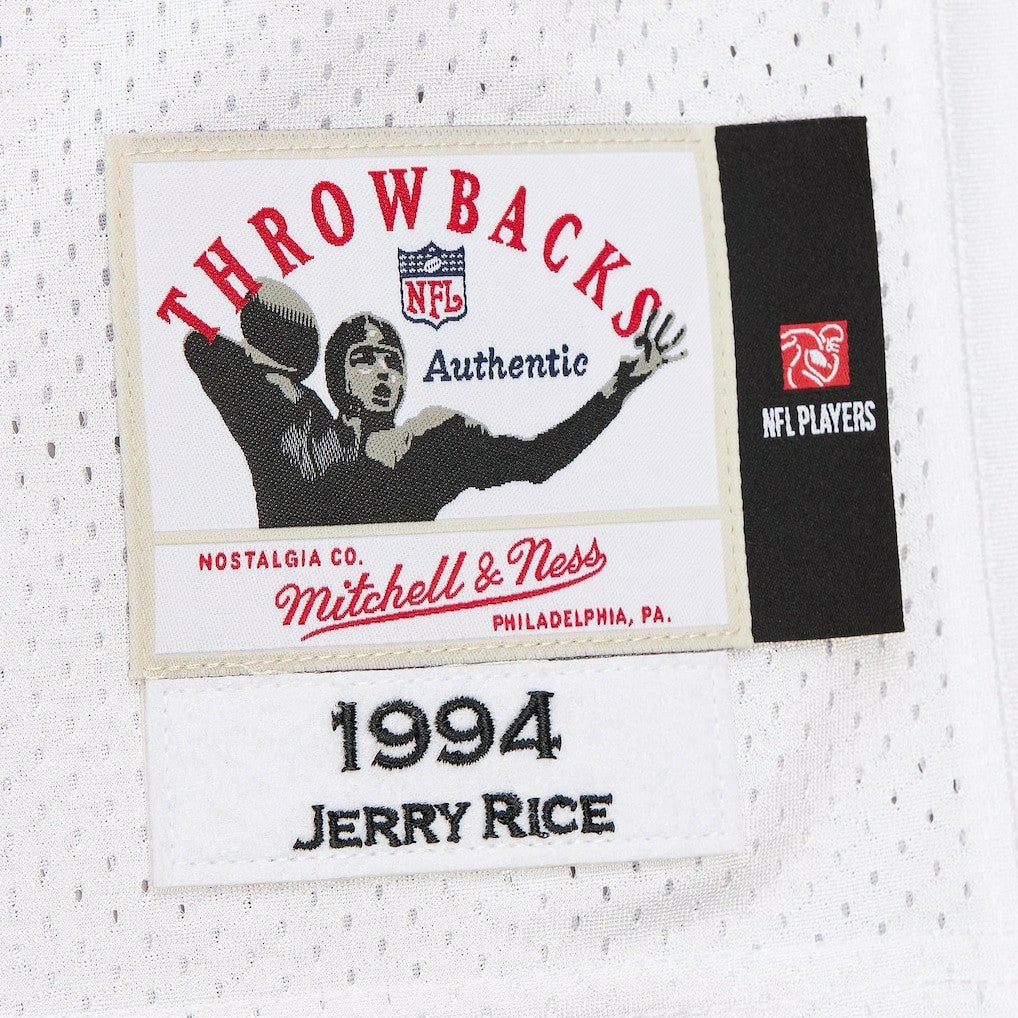 NFL San Francisco 49ers Jerry Rice  1994 Authentic Throwback Retired Player Jersey