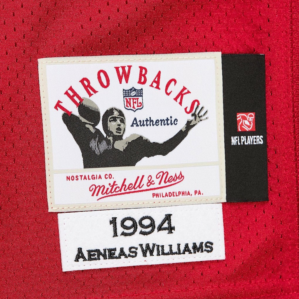 NFL Arizona Cardinals Aeneas Williams  1994 Authentic Throwback Retired Player Jersey