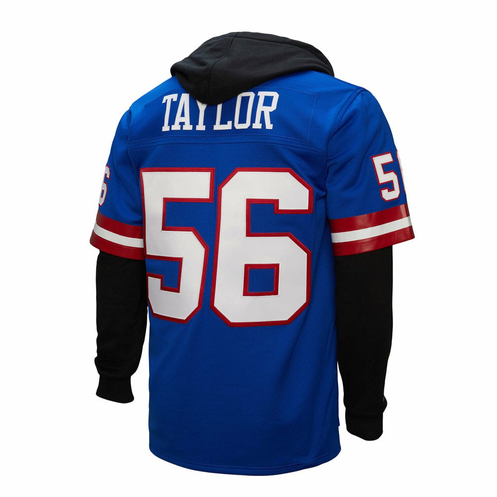 NFL New York Giants Lawrence Taylor  Player Name & Number Hoodie Legacy Jersey