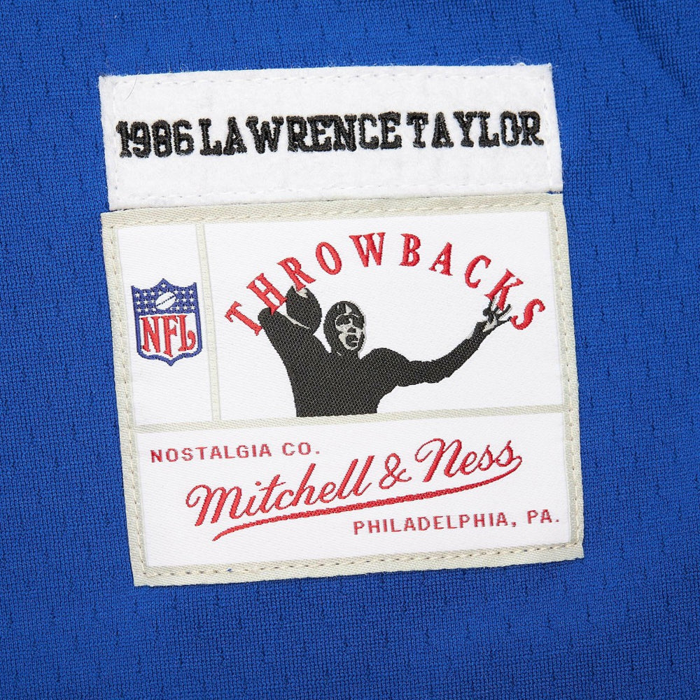 NFL New York Giants Lawrence Taylor  Player Name & Number Hoodie Legacy Jersey