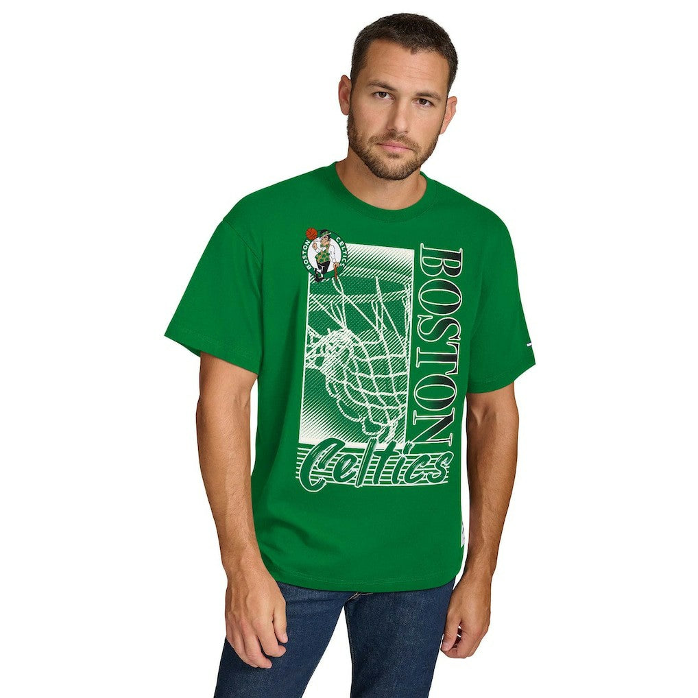 Boston Celtics Tommy Jeans Noah Swish T-Shirt - Kelly Green online