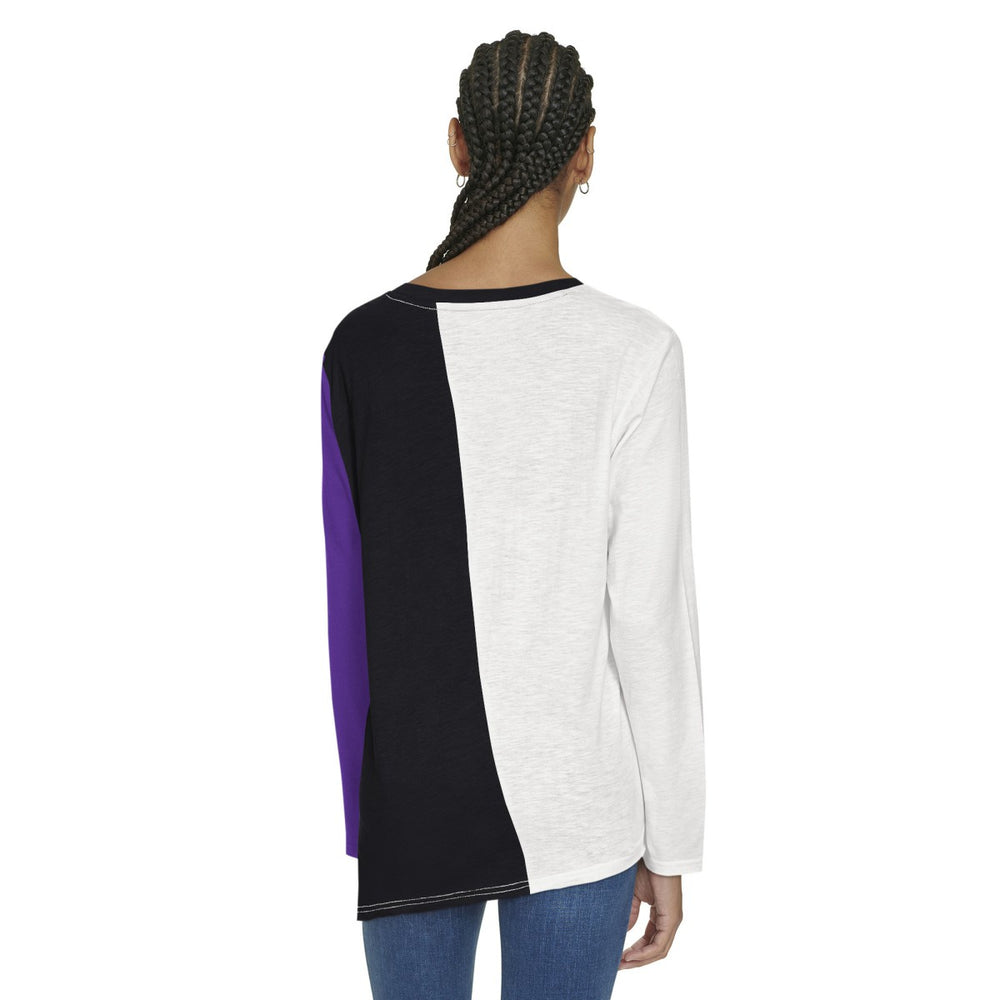 Sacramento Kings Tommy Jeans Women's Amelia Color Blocked Long Sleeve T-Shirt - White/Black on sale