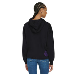 Sacramento Kings Tommy Jeans Women's Stella Cropped Pullover Hoodie - Black outlet
