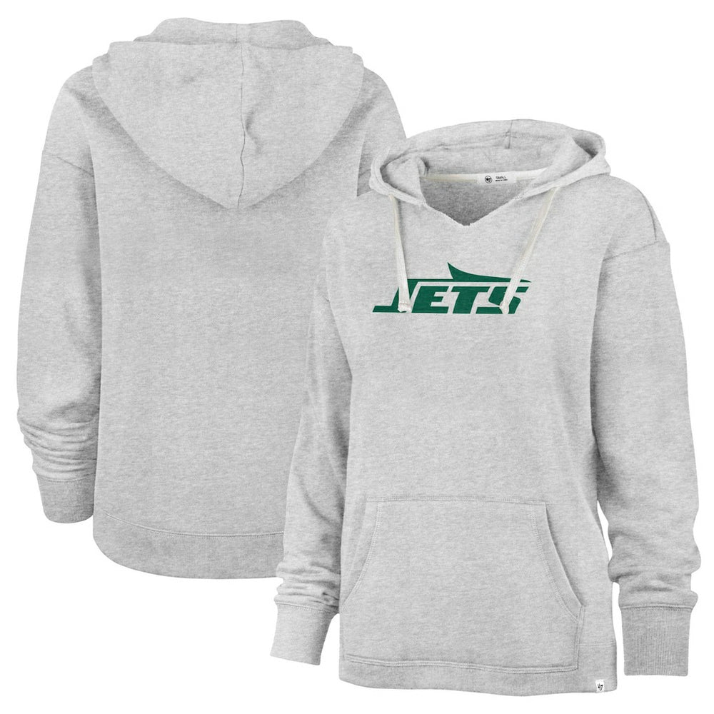 NFL New York Jets '47 Women's Premier Kennedy V-Neck Pullover Hoodie