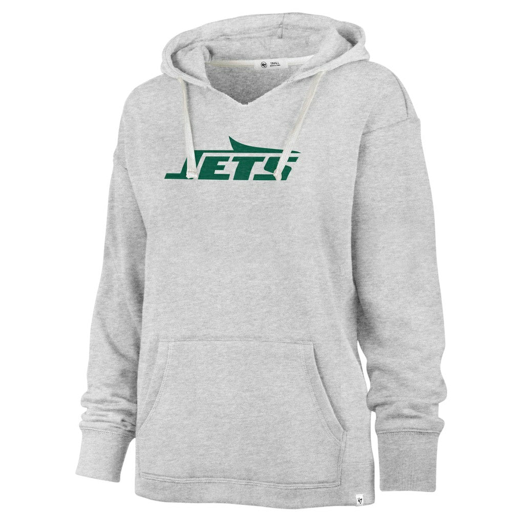 NFL New York Jets '47 Women's Premier Kennedy V-Neck Pullover Hoodie