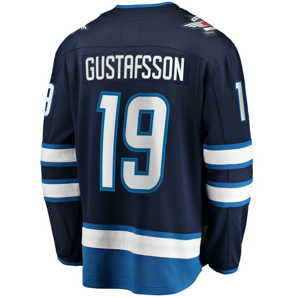 David Gustafsson Winnipeg Jets Fanatics Home Premier Breakaway Player Jersey