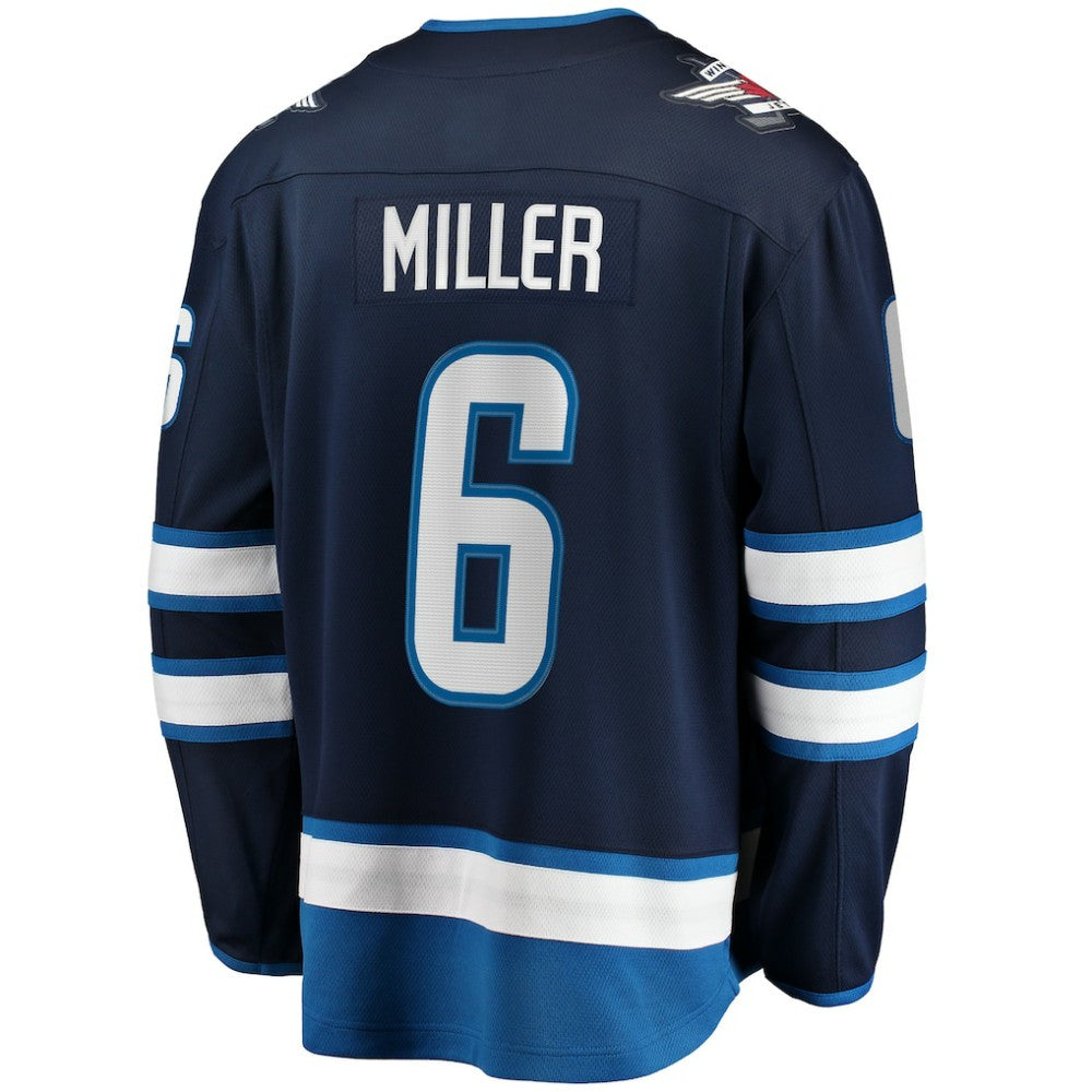 Colin Miller Winnipeg Jets Fanatics Home Premier Breakaway Player Jersey