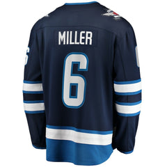 Colin Miller Winnipeg Jets Fanatics Home Premier Breakaway Player Jersey