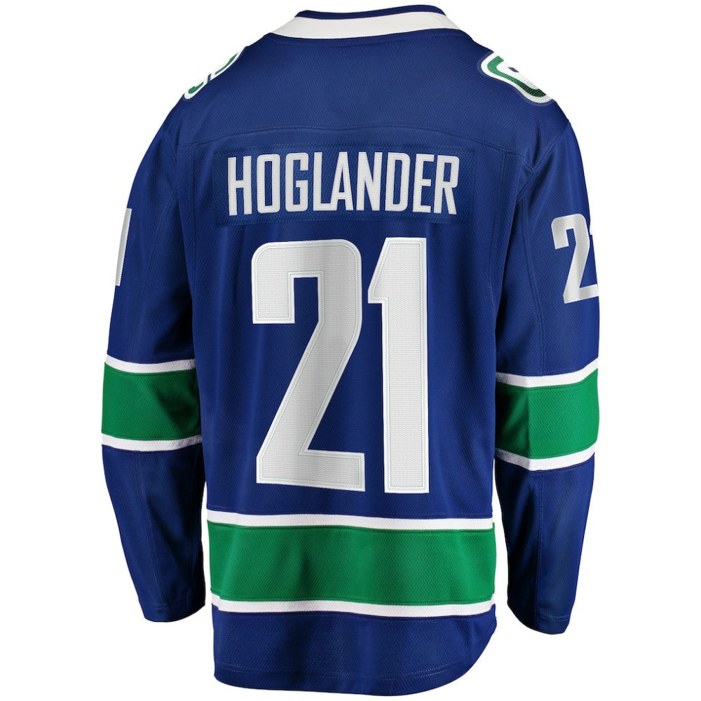 Nils Hoglander Vancouver Canucks Fanatics Home Premier Breakaway Player Jersey