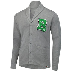 Boston Celtics Sportiqe Unisex Henshaw Full-Button Cardigan Sweater - Heather Gray cheap