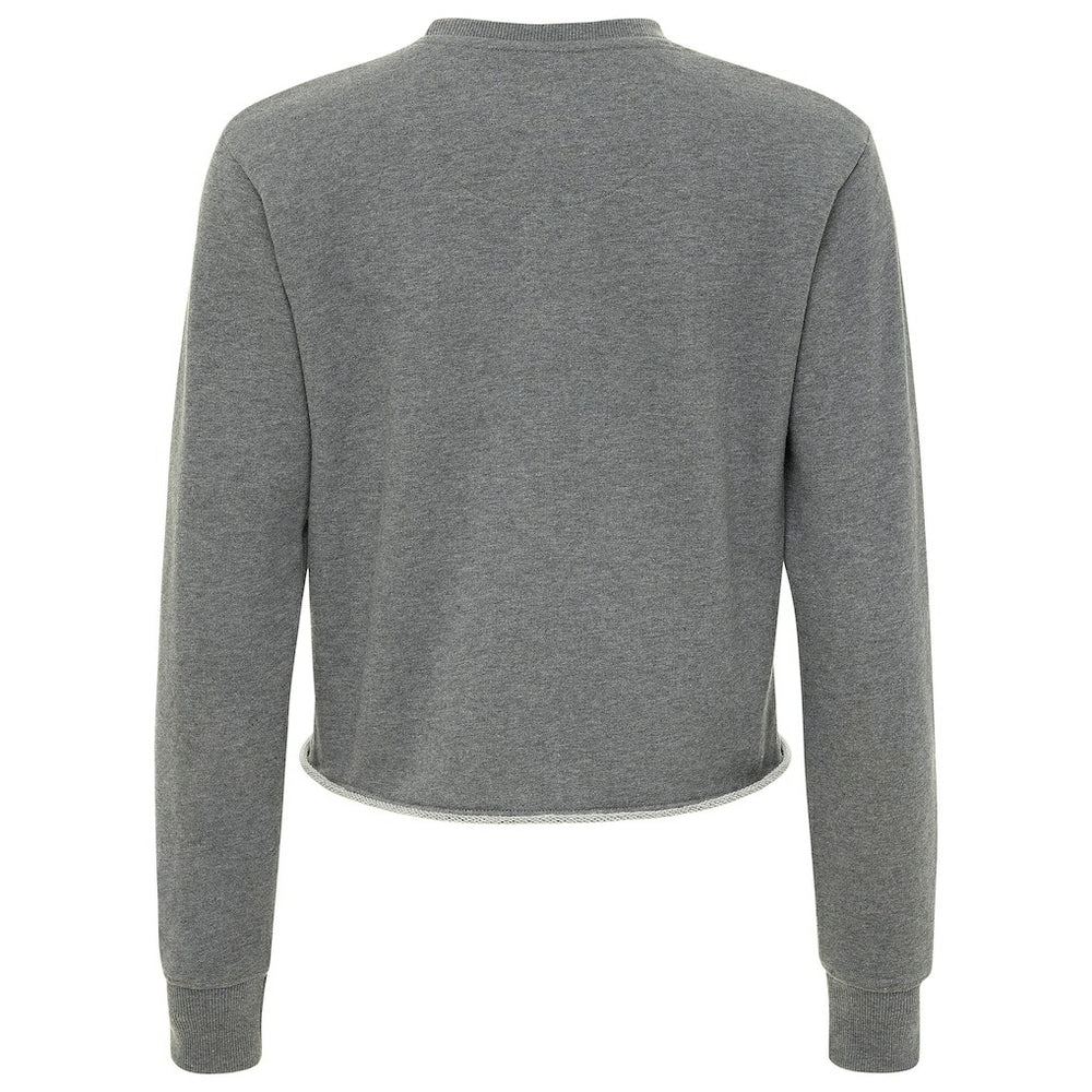 Boston Celtics Sportiqe Women's Varsity Collection Kacey Cropped Pullover Sweatshirt - Heather Gray on sale