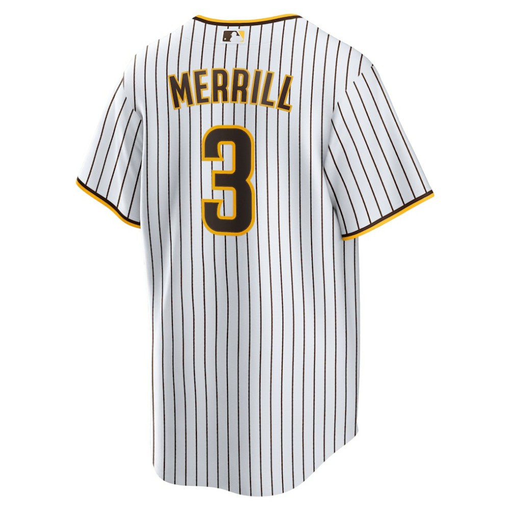 Jackson Merrill San Diego Padres Home Replica Jersey - White | Nike
