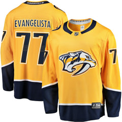 Luke Evangelista Nashville Predators Fanatics Premier Breakaway Player Jersey