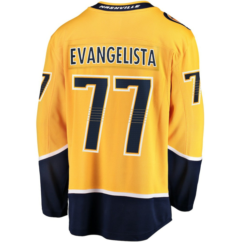 Luke Evangelista Nashville Predators Fanatics Premier Breakaway Player Jersey