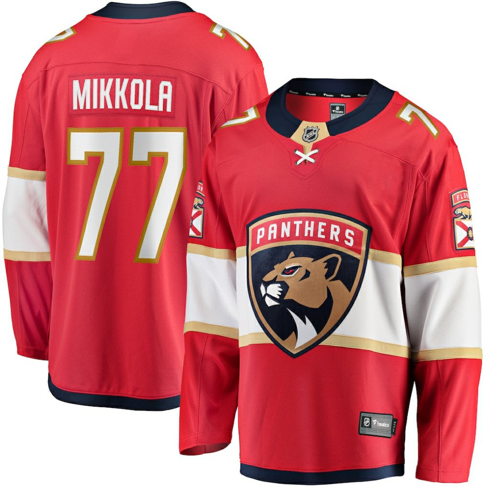 Niko Mikkola Florida Panthers Fanatics Premier Breakaway Player Jersey
