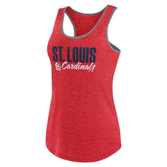 St. Louis Cardinals Profile Women's Plus Size Racerback Tank Top - Red