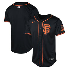 San Francisco Giants Youth Alternate Limited Jersey - Black | Nike