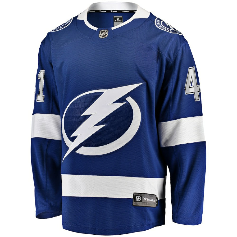 Mitchell Chaffee Tampa Bay Lightning Fanatics Home Premier Breakaway Player Jersey