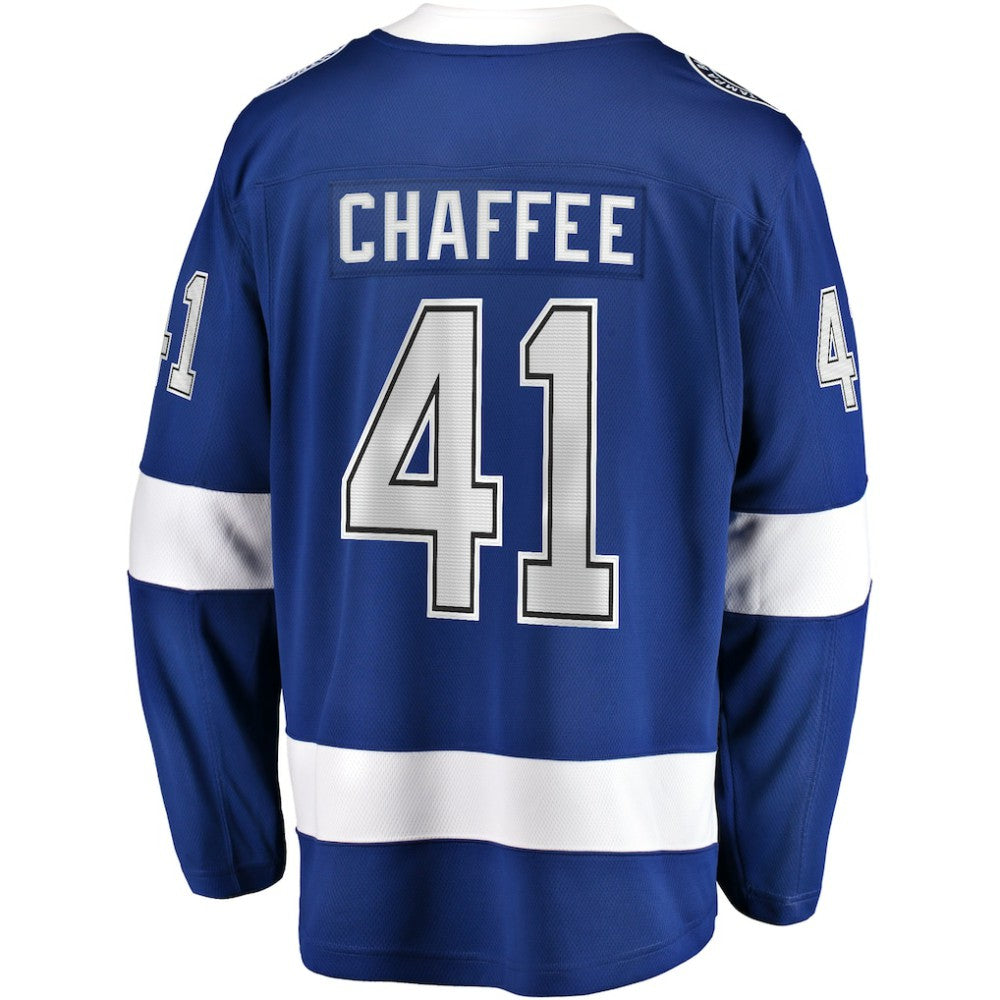 Mitchell Chaffee Tampa Bay Lightning Fanatics Home Premier Breakaway Player Jersey