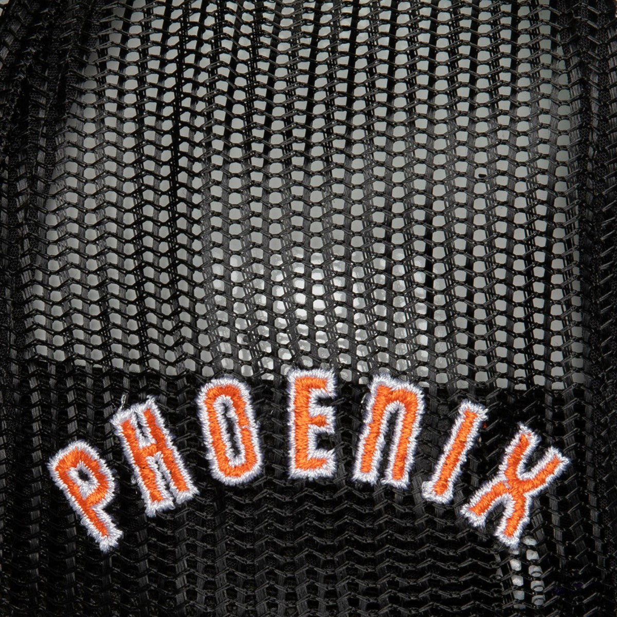 Phoenix Suns Hardwood Classics Blocker Foam Front Trucker Snapback Hat - White | Mitchell & Ness for sale