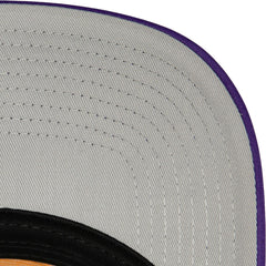 Phoenix Suns Hardwood Classics Blocker Foam Front Trucker Snapback Hat - White | Mitchell & Ness for sale
