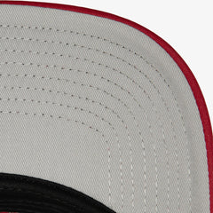 Miami Heat Hardwood Classics Blocker Foam Front Trucker Adjustable Hat - White | Mitchell & Ness for sale