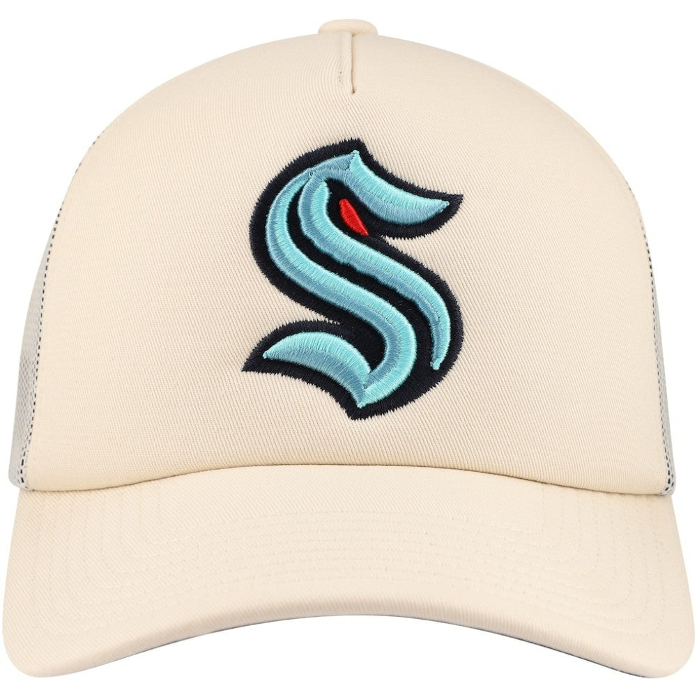 Seattle Kraken Mitchell & Ness Foam Front Trucker Adjustable Hat